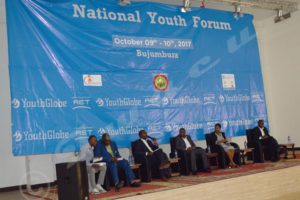 Panellists during 5th Edition National Forum, 9 October 2017
