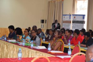 Women leaders in a public administration capacity building session