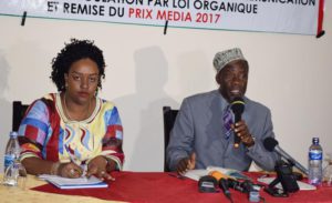 Karenga Ramadhani and Aimée Divine Niyokwizigirwa: Journalists without a professional card won’t be allowed to work in Burundi from 2018