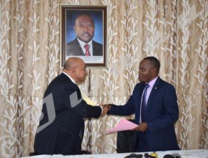 CVMR and Minister of Mines and Energy signed a research Convention on Nickel and associated minerals in Waga-Nyabikere and Mukanda localities