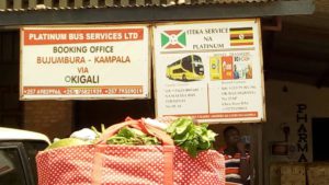 Passengers may use Platinum agency to travel to Kampala-Uganda via Kigali