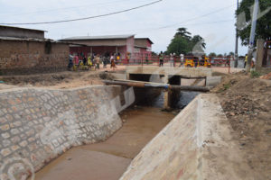 The newly rehabilitated bridge connecting Ngagara and Mutakura neighbourhoods 