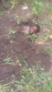 One of two kids accused of stealing corncobs was buried alive
