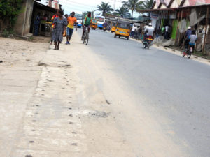 “Kurya Kanyoni” road where the grenade attack took place