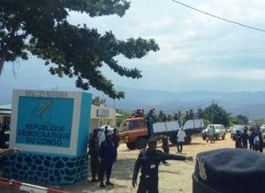 The Mulongwe border post where these alleged rebels were transported before being driven to Uvira