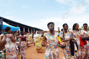Kayanza women holding parade on the celebration of the International Women’s Day  