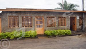 The house of Balthazar Nzeyimana where those five people were arrested 