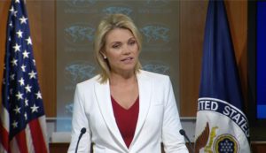 Heather Nauert, “The president’ decision would be a strong step forwards for Burundian democracy.”