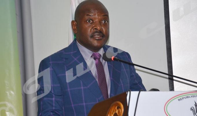 President Nkurunziza promised not to run for president in 2020 elections.