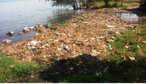 Plastic bags and bottles at “Kumase” near Lake Tanganyika 
