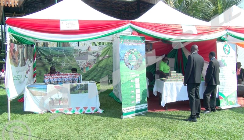 Companies working in the artistic field, food processing, agribusiness and tourism exhibiting their products at “Zion Beach” in Bujumbura 