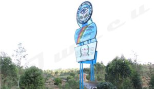 The memorial placard that creates controversies was erected in Gitega Province