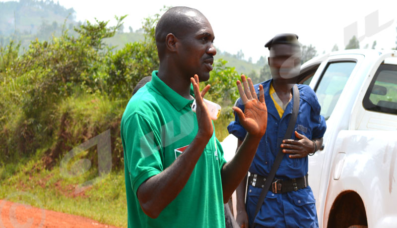 Adrien Ntunzwenimana, the administrator of Nyabihanga “I am not aware of the situation.”