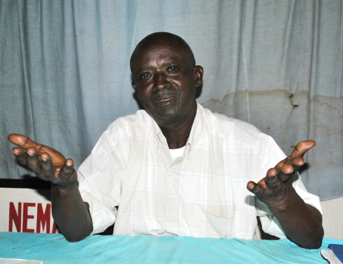 Abdul Aziz Ntahiraja, ancien agent des renseignements qui révéla les préparatifs d’attaques rebelles au sud du Burundi, 6 mois avant ©Iwacu