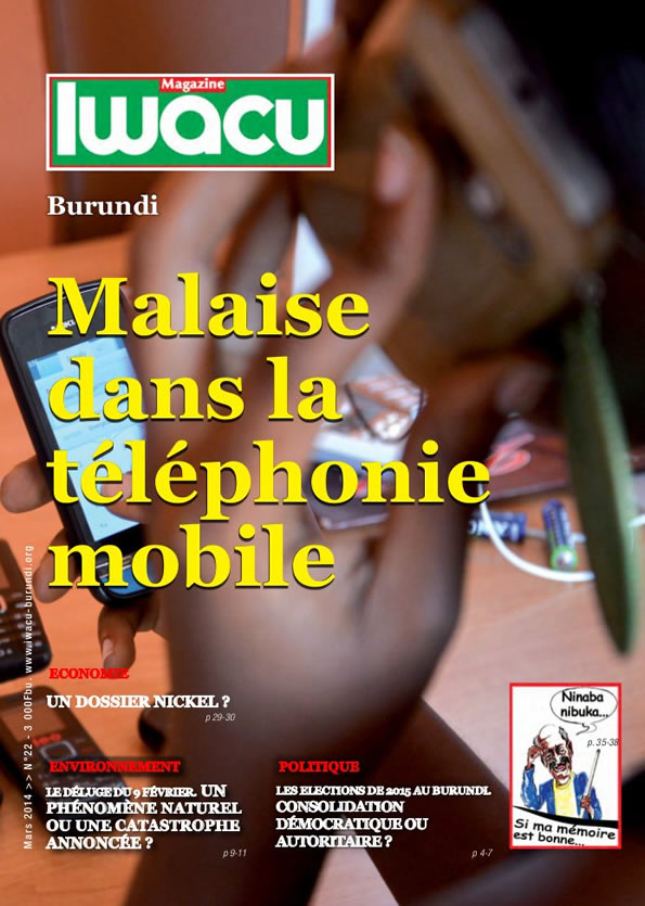 La Une du dernier Magazine 