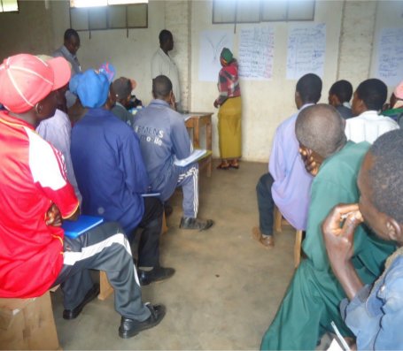 Vue partielle des participants à la formation sur la qualité du café ©Iwacu