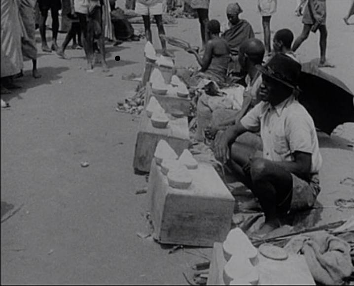 Le petit commerce au marché  d'Usumbura 