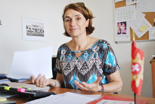 Elisabeth Pitteloud Alansar, directrice de Coopération suisse ©Iwacu