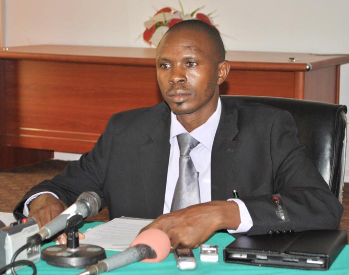Prosper Dodiko, directeur de la fertilisation des sols au ministère de l’Agriculture et de l’Elevage ©Iwacu