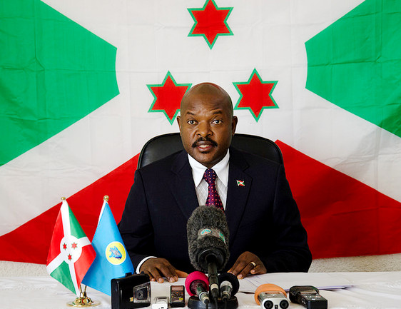 Pierre Nkurunziza, lors discours à la Nation du 1er juillet 2014 lu du palais de Ngozi ©BdiPresidence