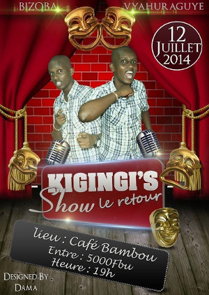 Spectacle avec Kigingi