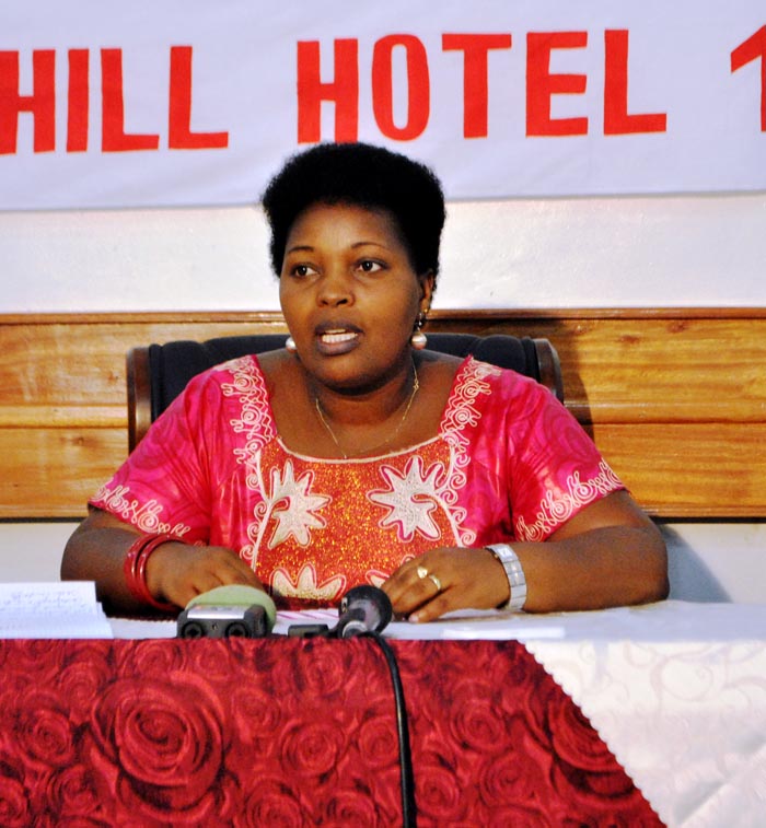 Pour Mme Renilde Ndayishimiye, la recherche au Burundi a besoin d’être promue et soutenue ©Iwacu