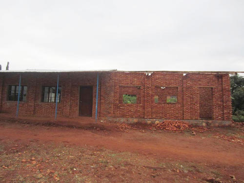 Une salle de classe en construction à Nyabututsi à Mwaro ©Iwacu