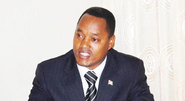 Le ministre Edouard Nduwimana ©Iwacu