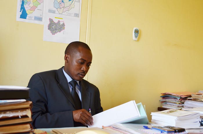Gérard Ngabonziza : « Nous sommes fiers de la collaboration entre les militants des partis politiques » ©Iwacu