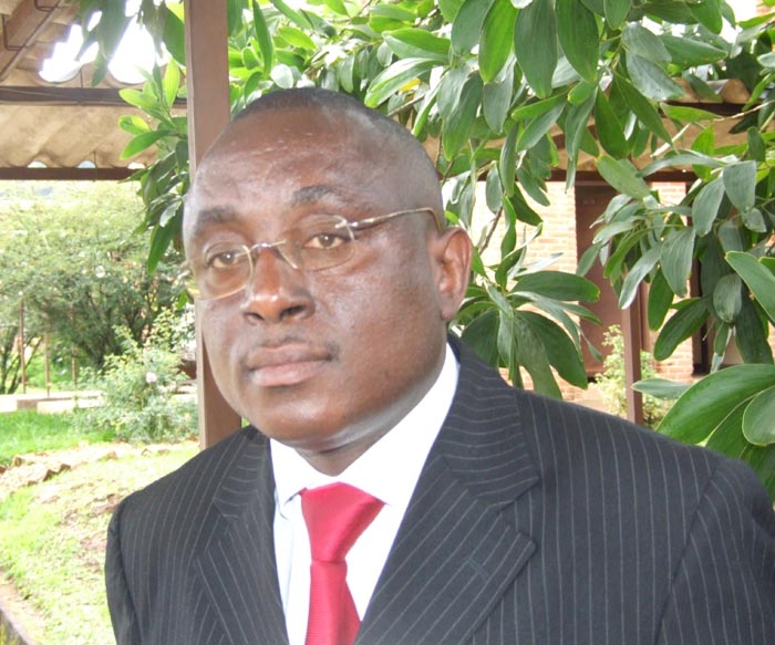Pancrace Cimpaye : « La menace des massacres de la grande majorité des Burundais qui refusent le mandat du président sortant est plus que réelle et les préparatifs vont bon train. » ©Iwacu 