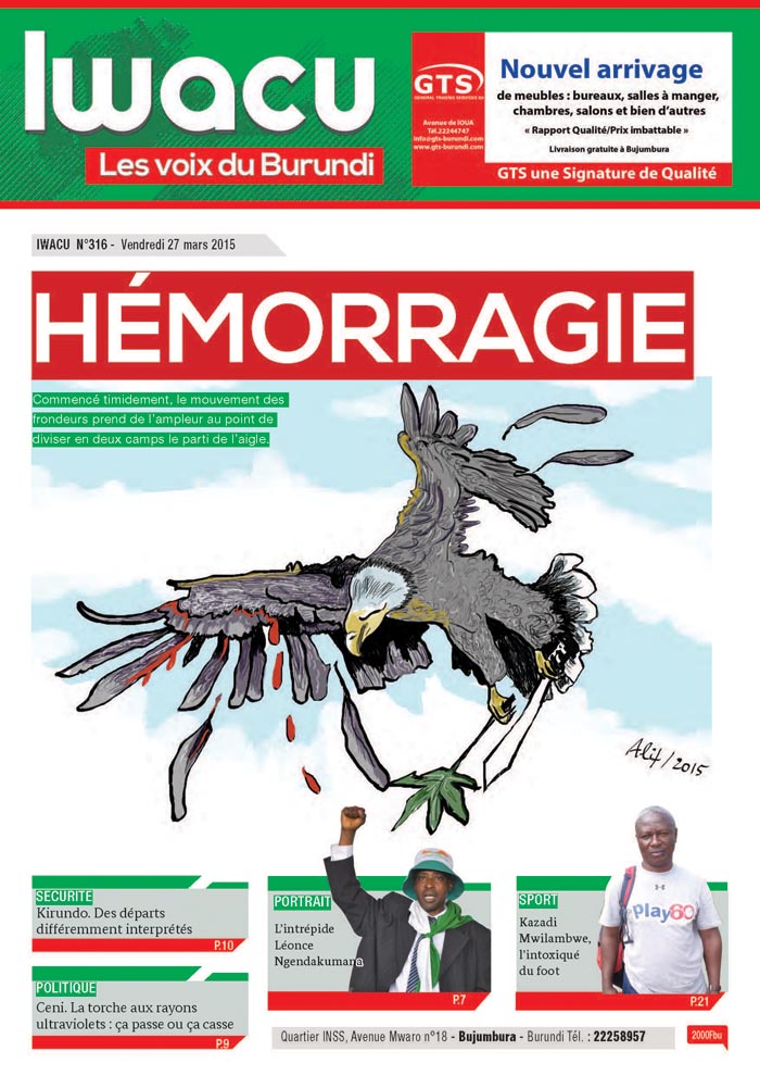 IWACU Hebdomadaire n°316