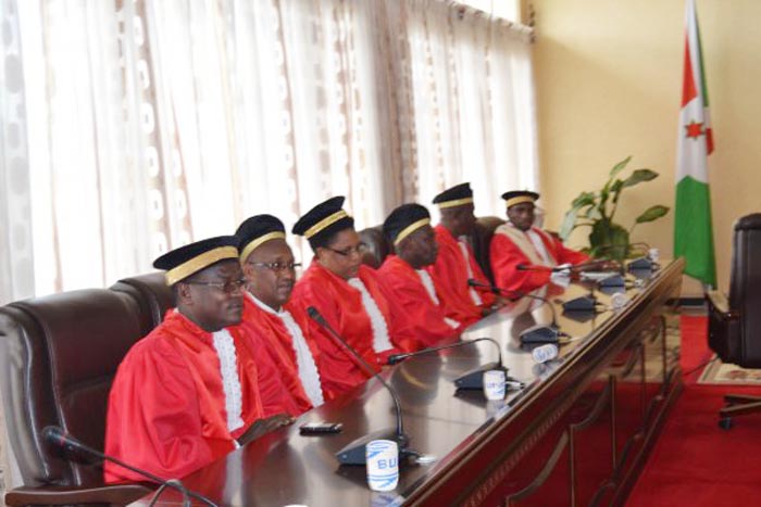 Cour constitutionnelle du Burundi 