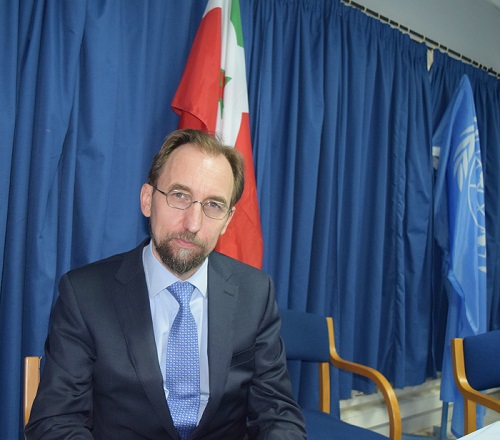 Zeid Ra’ad Al Hussein : «Ce n’est pas le mouvement politique en soit mais une partie de celui-ci, une milice» 