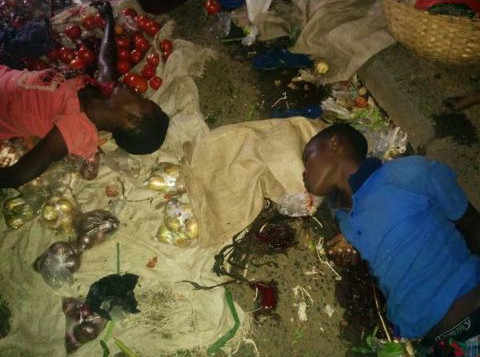 Les deux vendeuses de fruits tués par les grenades ©J.R. Nduwimana