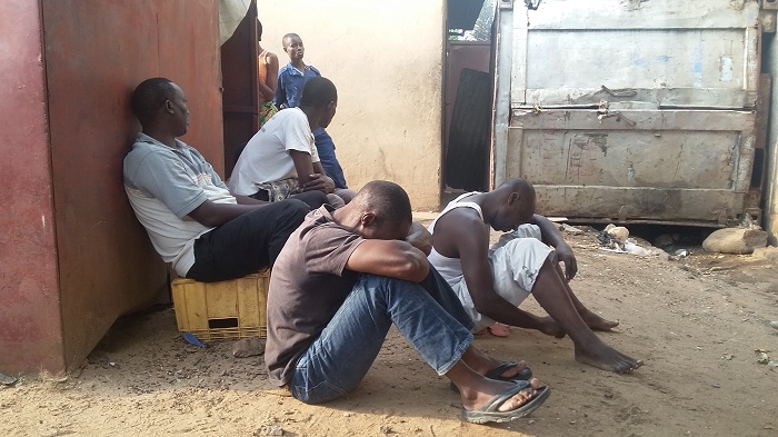Quelques uns des jeunes arrêtés à Jabe et Nyakabiga