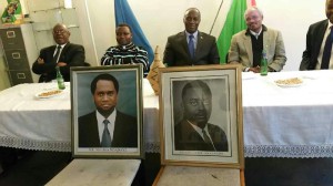 Dieudonné Ndabarushimana(troisième à gauche) : «L’héritage est sacré.»