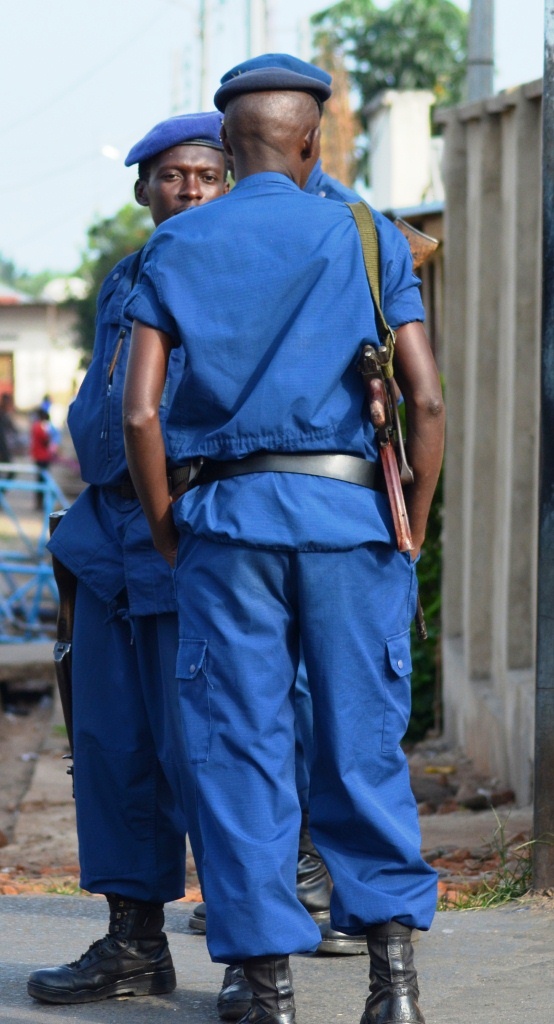 Une patrouille à Musaga