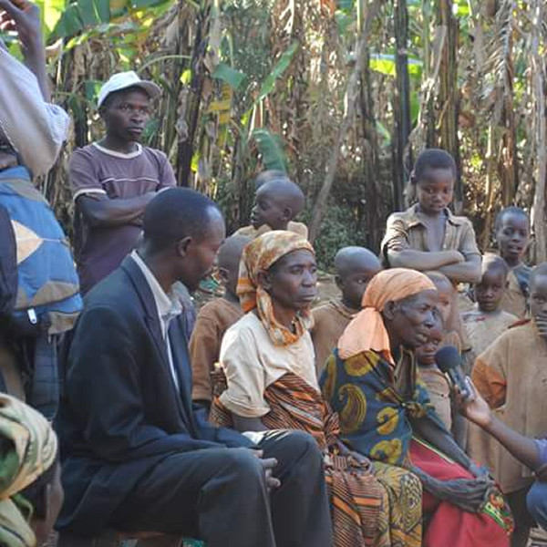 En reportage sur le terrain