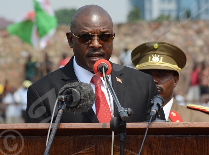 Le président Pierre Nkurunziza : «Il faut que dans deux mois, on en finisse avec les perturbateurs de la sécurité»