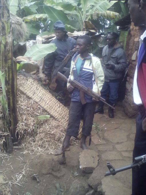 Le jeune arrêté à Mugamba.