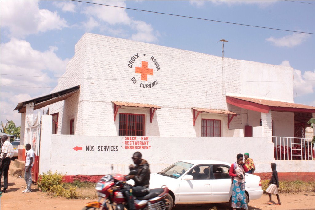 Les bureaux de la Croix-Rouge à Muramvya