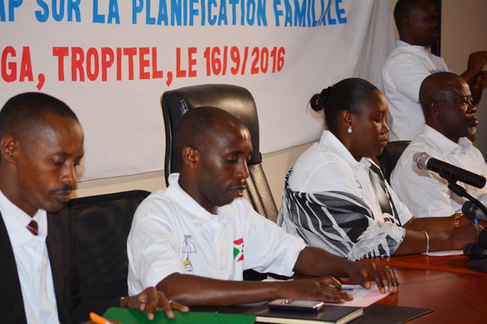 -Ouverture de l’atelier de formation par Dr Josiane Nijimbere, ministre de la santé publique et de la lutte contre le Sida