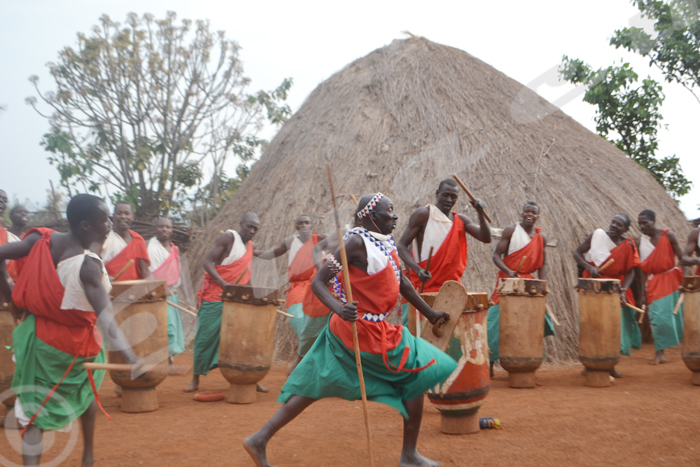 Les tambourinaires de Gishora en action 