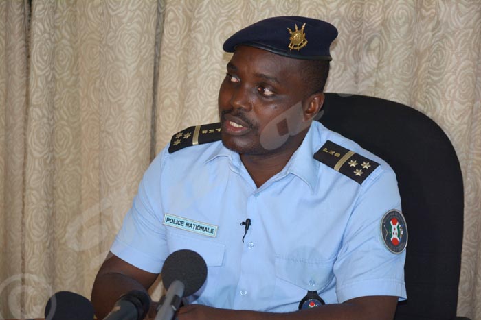 Pierre Nkurikiye : « Qu’ils soient membres du FNL n’est pas un problème de la police. Nous avons fait notre travail d’arrêter des malfaiteurs. »