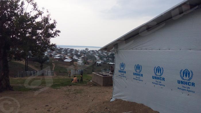 Une vue du camp des réfugiés burundais de Lusenda