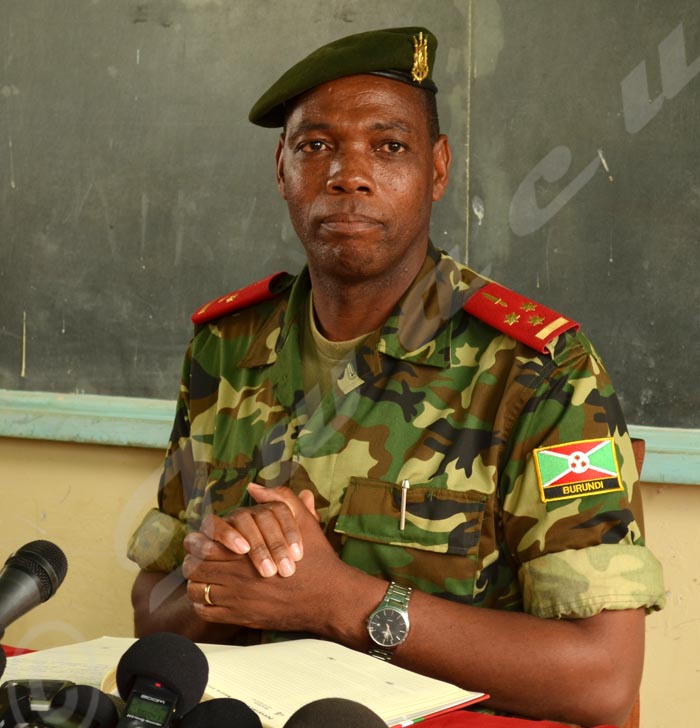 Colonel Gaspard Baratuza : « L’UA s’assure que chaque militaire perçoit par mois les 828 dollars qui lui reviennent, et que 200 dollars sont versés mensuellement au gouvernement burundais. »
