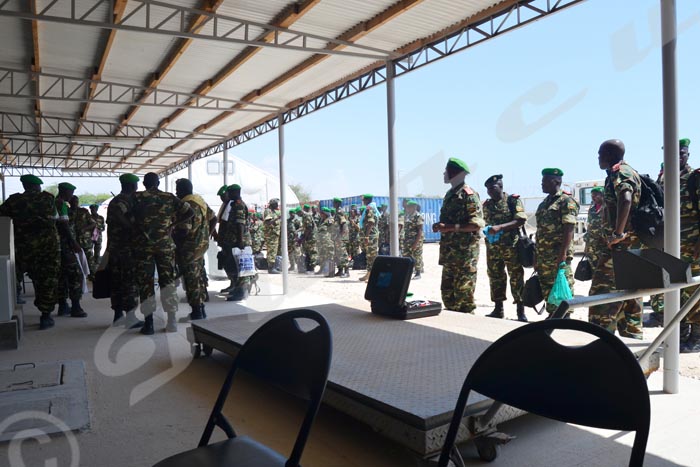 Les soldats Burundais en mission de maintien de la paix en Somalie