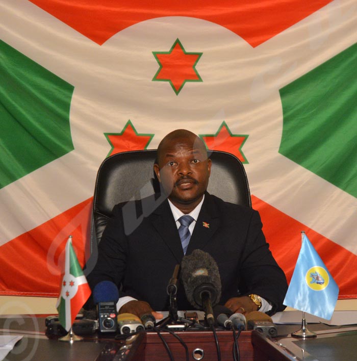 Le président Nkurunziza : «Il faut rompre avec tout acte pouvant replonger le pays dans le mal»