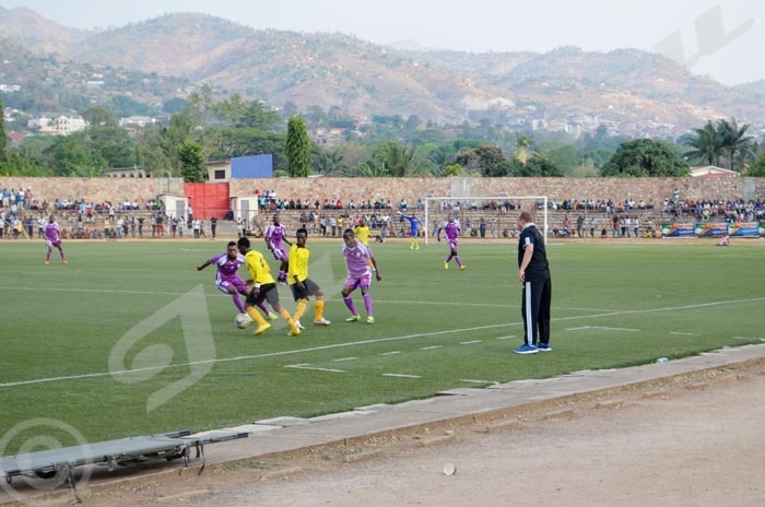 Vital’O Vs Messager Ngozi,lors du match d’ouverture du championnat 2016-2017