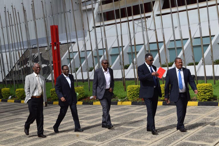 Les politiciens burundais à Arusha, en Tanzanie